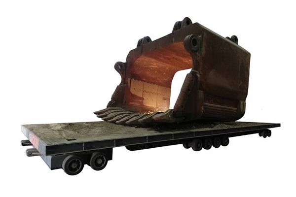 Semi-remorque surbaissée